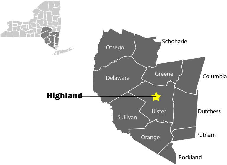 CHAHEC NY region map