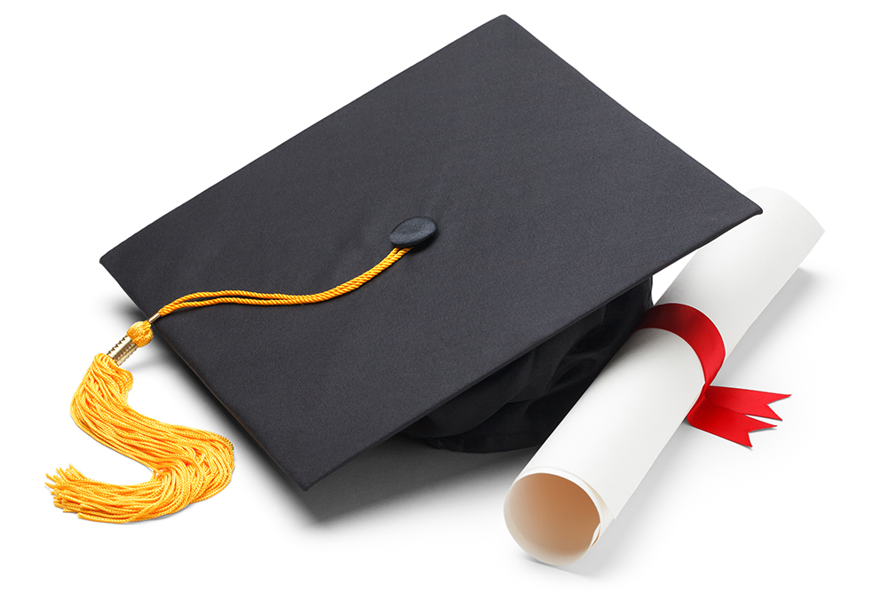 Graduation Cap and diploma